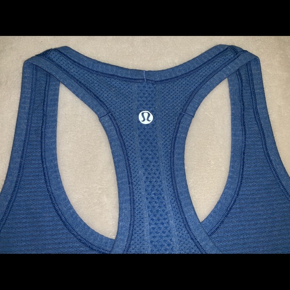Lululemon Blue Swiftly Tech Raceback - Picture 8 of 8